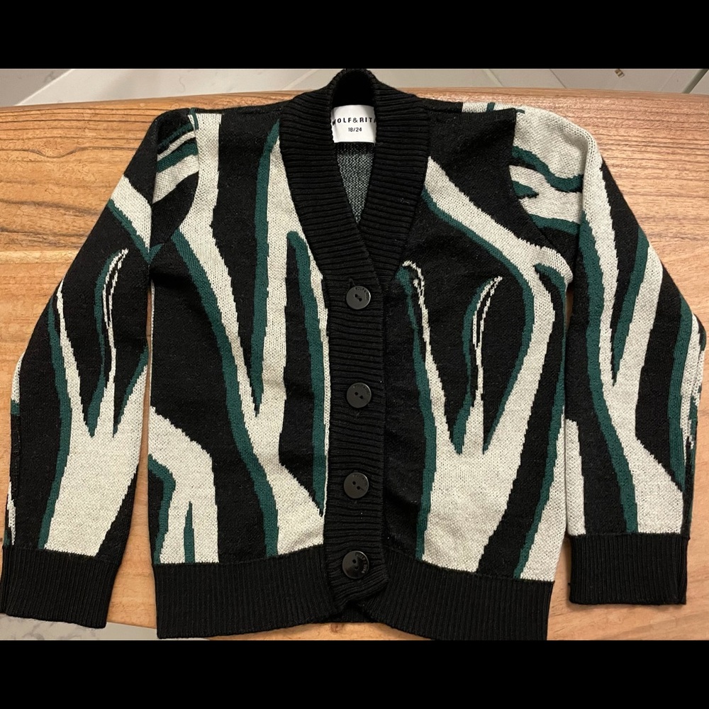 Wolf & Rita wool cardigan size 18-24 months
